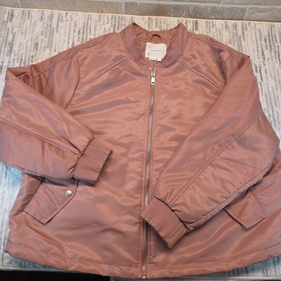 Anthropologie Bomber Jacket Sz 2X Women's - Picture 3 of 11